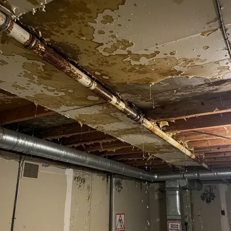 Ceiling Water Damage Repair in La Plata, MO