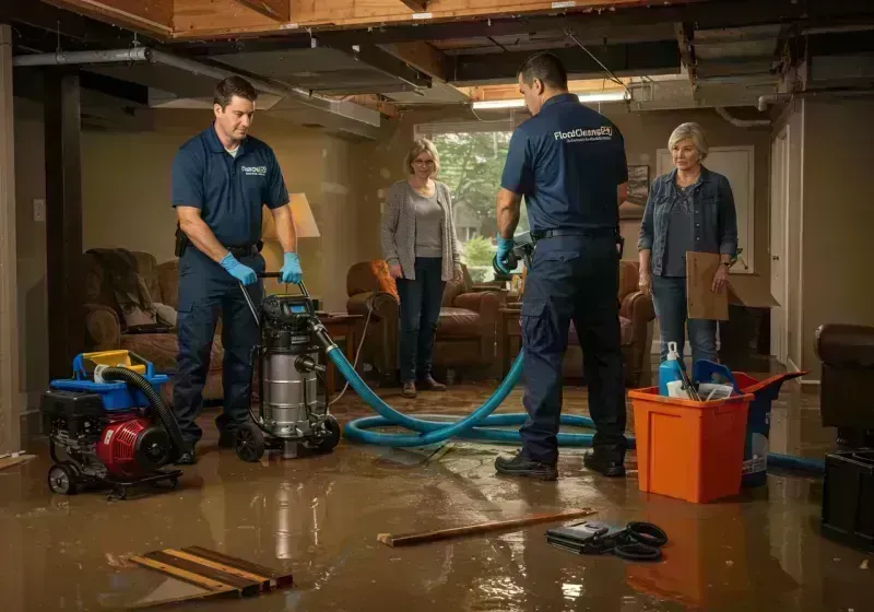 Basement Water Extraction and Removal Techniques process in La Plata, MO